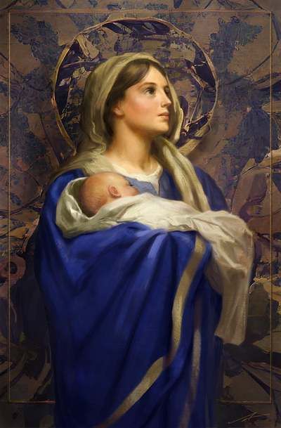 Hail Mother Mary, Our Warrior Queen...