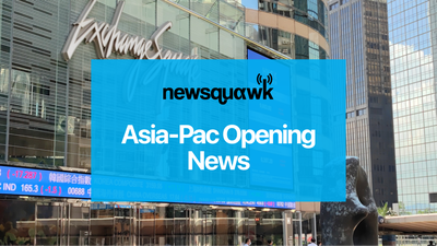 Weekend News Round Up: Asia-Pac Market Open