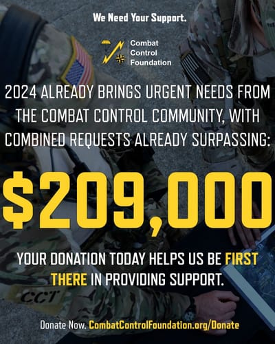 Help Our Veterans By Giving To The Combat Control Foundation