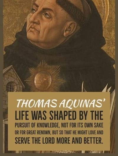 St. Thomas Aquinas (1225-1274) , Doctor Of The Church