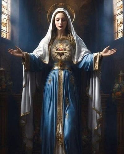 Mother Of Christ, Mother Of The Church, Mother Of Divine Grace, Our Lady Of Victory, Pray For Us!