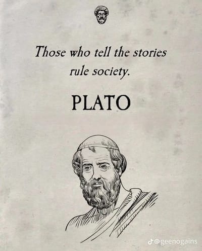 Man Up... Discern the "[T]ruth", Rule Yourself Justly And With Virtue, Prepare Your Spirit And Body, And Take The Reigns Back From The Story Tellers. Period. End Of Story.