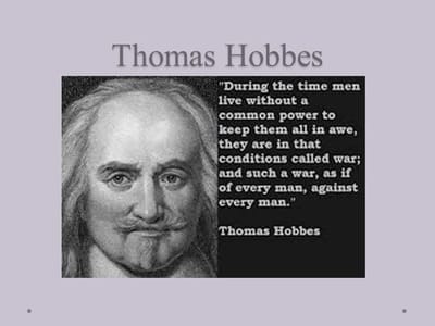 Thomas Hobbes: A Founding Father 'Influencer'