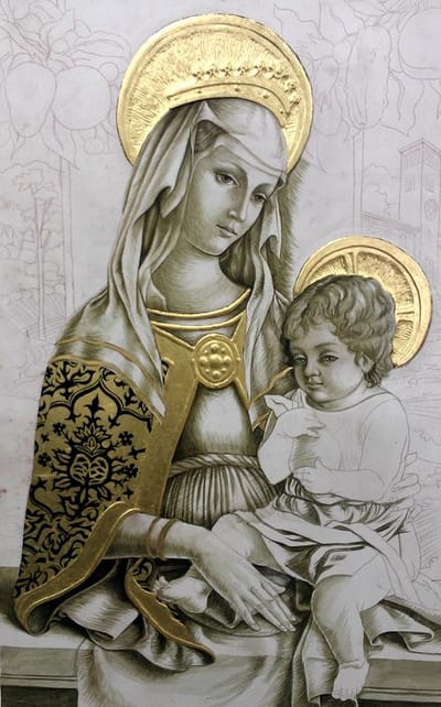 Mother Of Christ, Mother Of The Church, Mother Of Divine Grace, Our Lady Of Victory, Pray For Us!