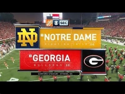 #SouthBendTribune: Notre Dame vs Georgia Final Score: Irish Defense Dominates Georgia [23-10, In The Sugar Bowl], Advances To Semifinals