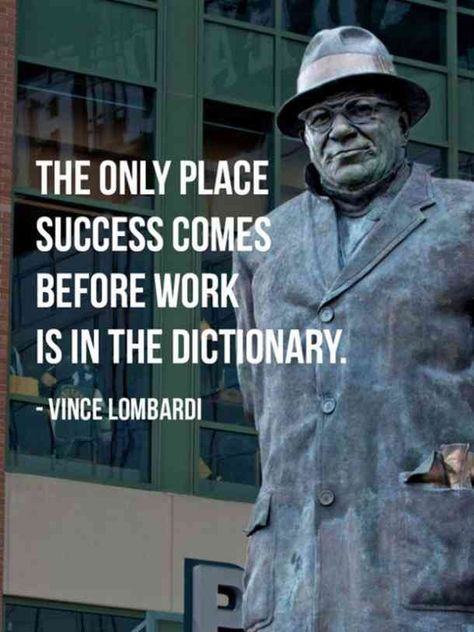 Lombardi Reminds Us of a Very Practical Truth...