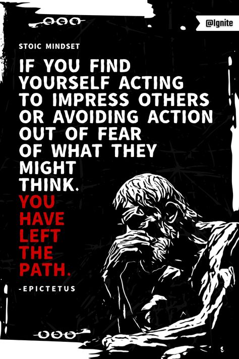 Stay The Course- Stoicism From Epictetus