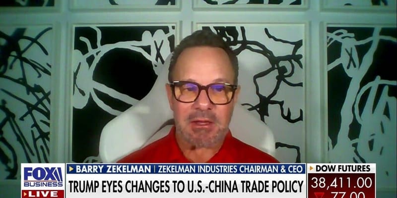 #MariaBartiromo, Anchor, #FoxBusiness Network #FoxNews Channel || Host of #MorningsWithMaria 6-9 AM ET M-F And #SundayMorningFutures: Cheap Chinese Imports Are Costing Americans Their Jobs: Barry Zekelman | Fox Business Video