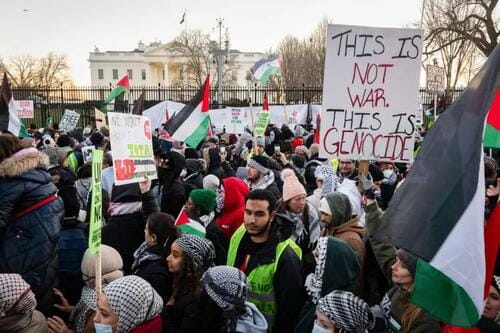 #KosTemenes Via #TheEpochTimes Via #ZeroHedge: Pro-Palestinian Rioters Nearly Breach White House Gate In Clash With Police