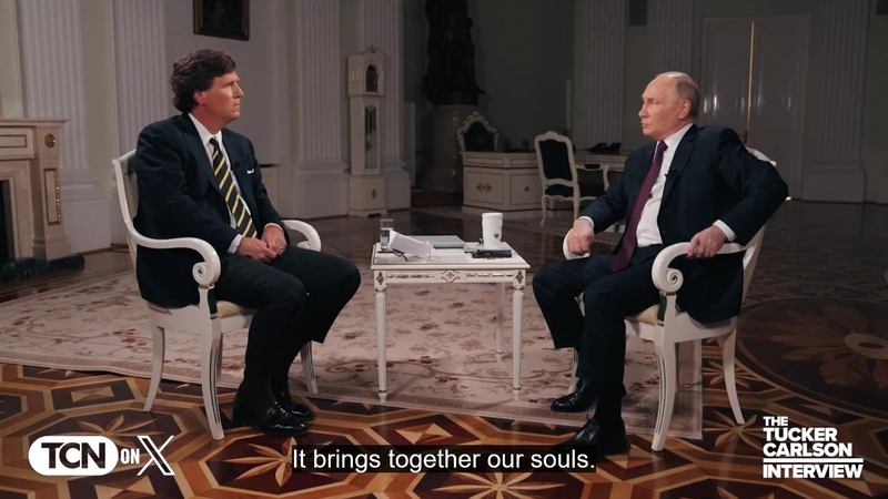 #TuckerCarlson, #TCN On #X:  #TheVladimirPutinInterview